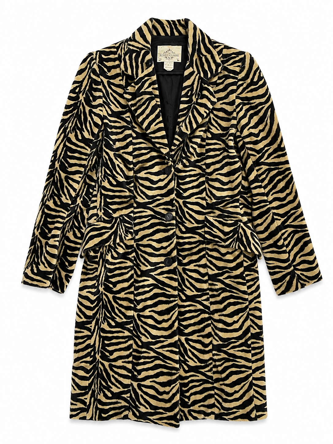 Vintage Zebra Coat