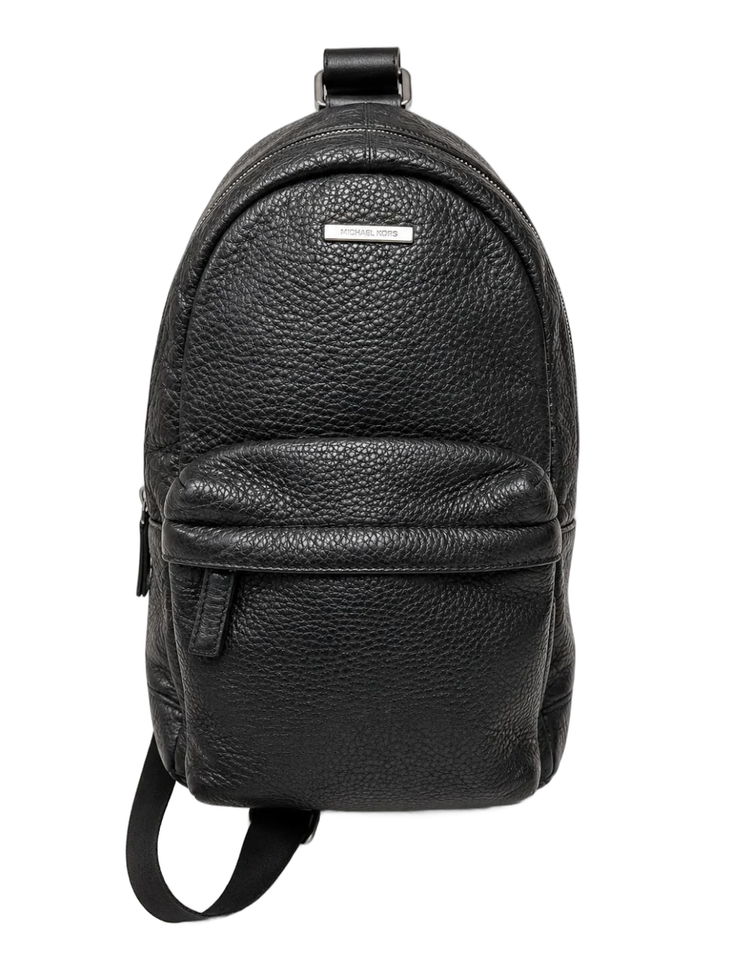 Travel Bag - Black Leather